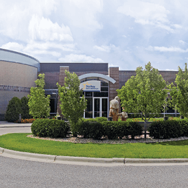Starkey History 2012 - Entrance to William F. Austin Education Center in Eden Prairie, MN