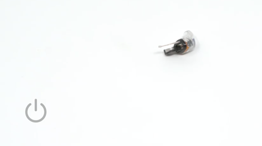 How to power CIC 312 hearing aids on and off.