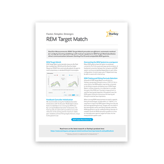GS - Faster Simpler Stronger/GS_REM Target Match_540x540